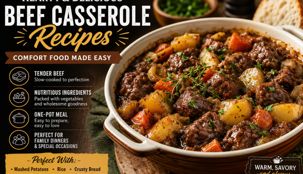 Beef Casserole Recipes