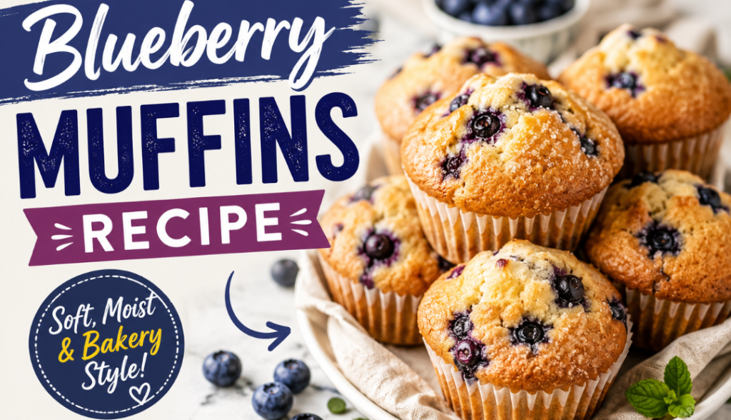 Blueberry Muffins Recipe