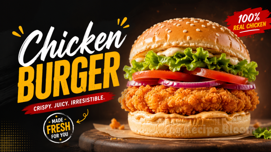 Chicken burger