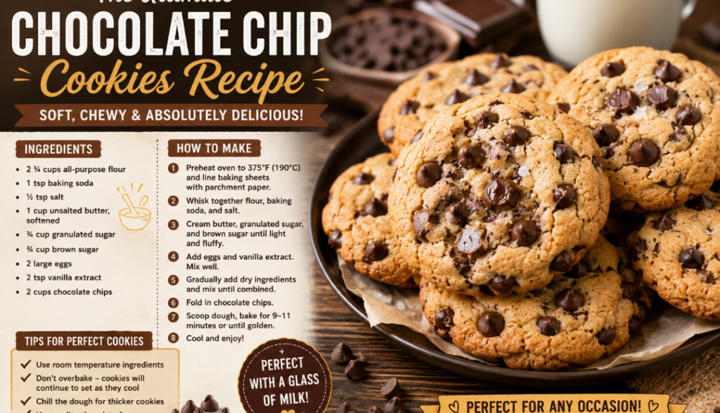 Chocolate Chip Cookies Recipe