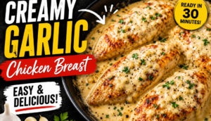 Creamy Garlic Chicken Breast Recipe