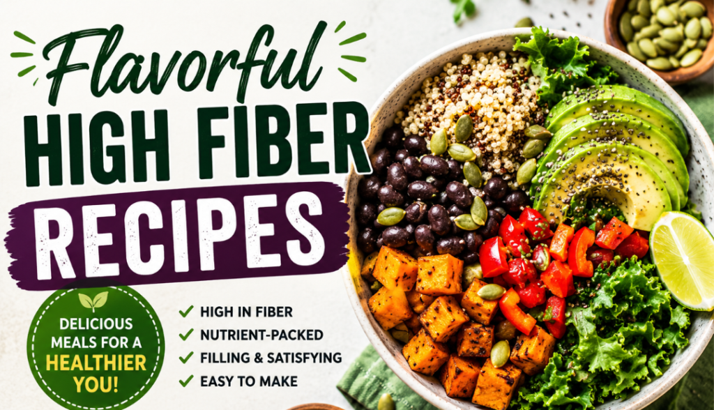 Flavorful High Fiber Recipes