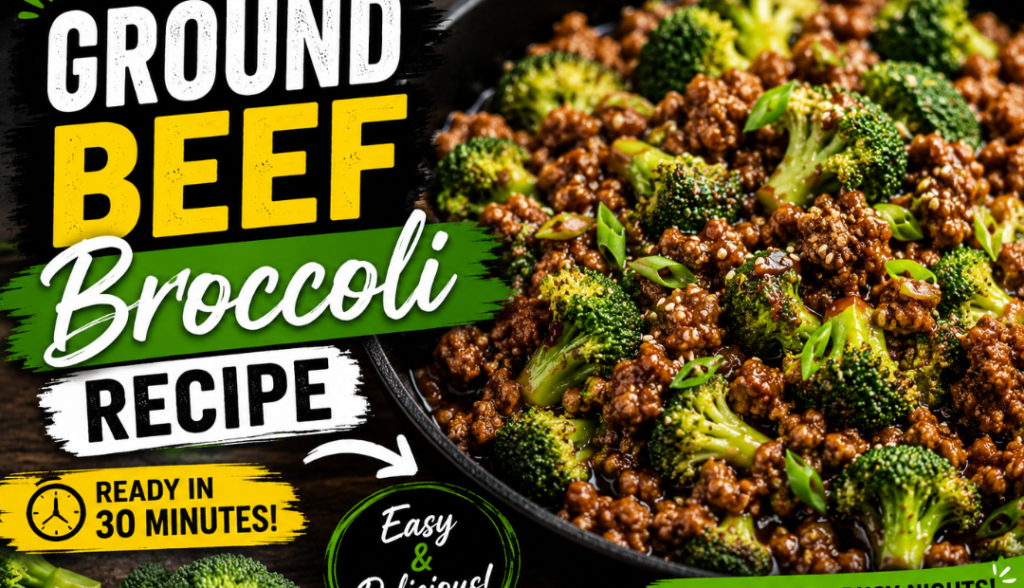 Ground Beef Broccoli Recipe