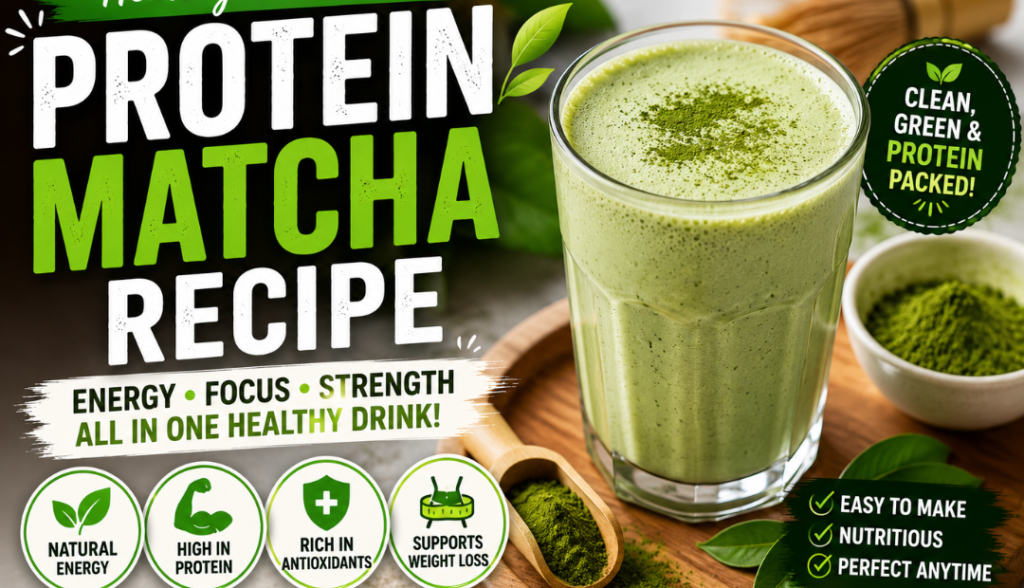 Healthy Protein Matcha Recipe