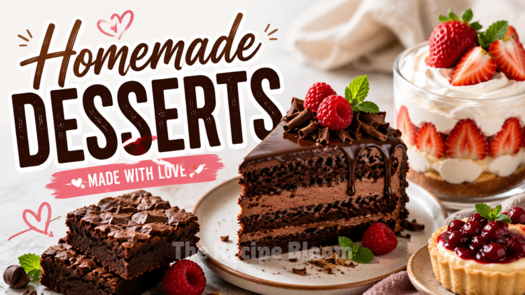 Homemade Desserts