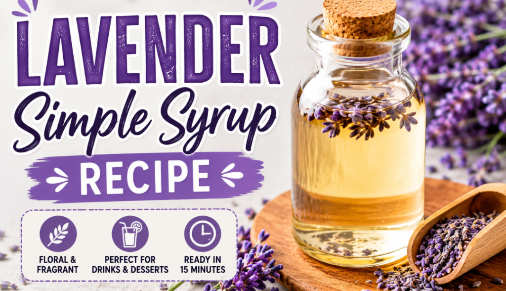 Lavender Syrup Recipe: Easy Homemade Floral Sweetener