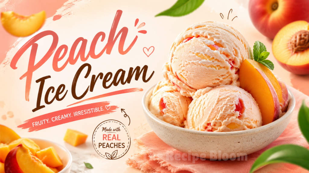 Peach Ice Cream