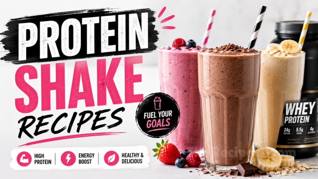 Protein shake recipes