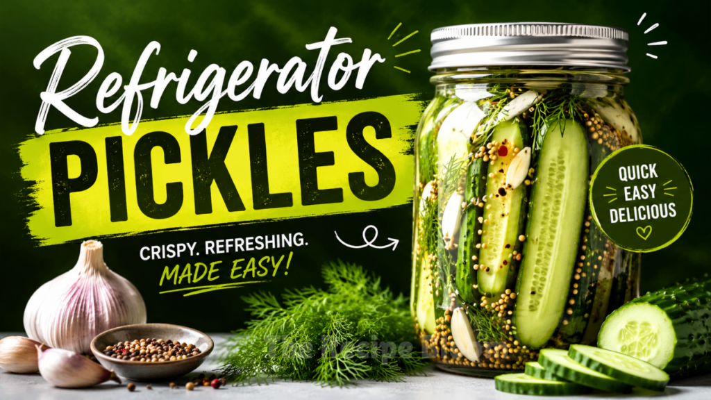 Refrigerator Pickles
