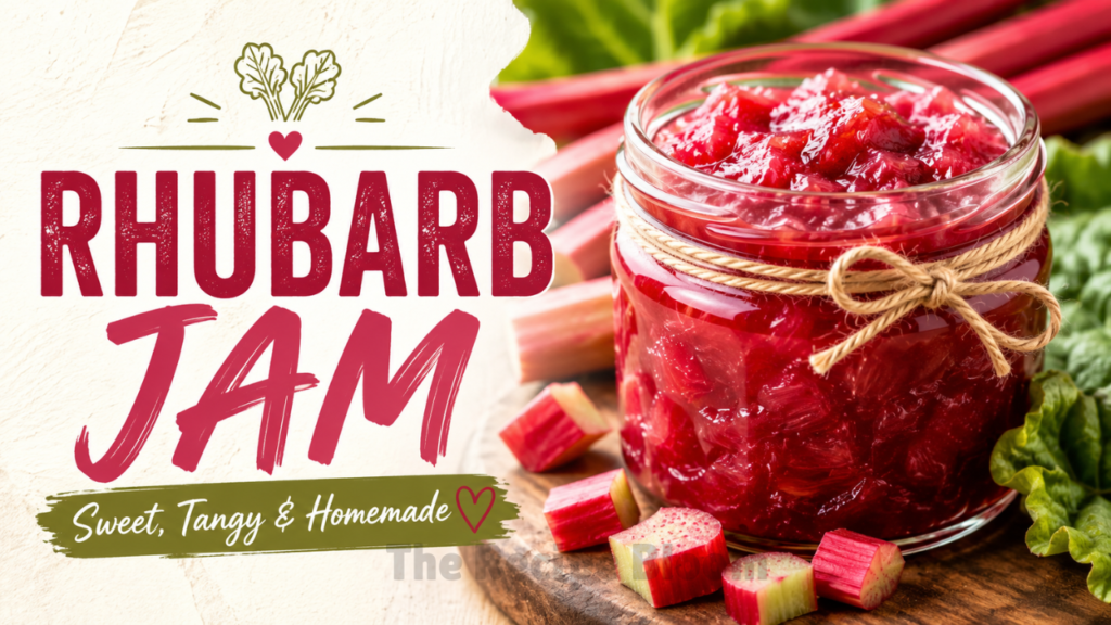 Rhubarb jam