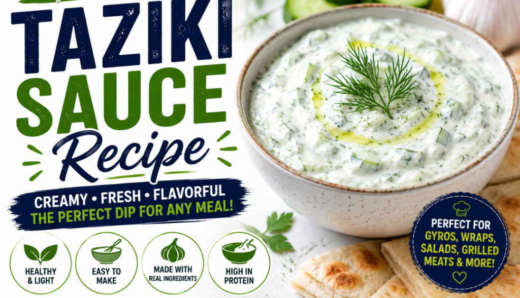 Taziki Sauce Recipe