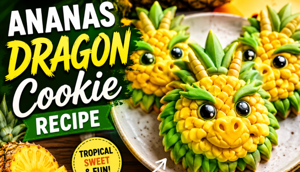 Ananas Dragon Cookie Recipe