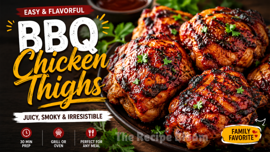 BBQ Chicken Thighs