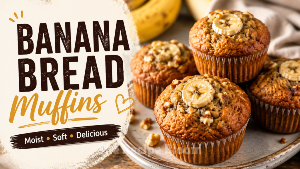 Banana Bread Muffins