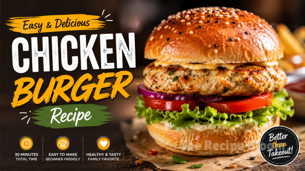Chicken Burger Recipe