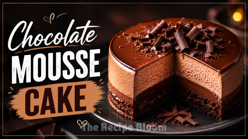 Chocolate mousse cake