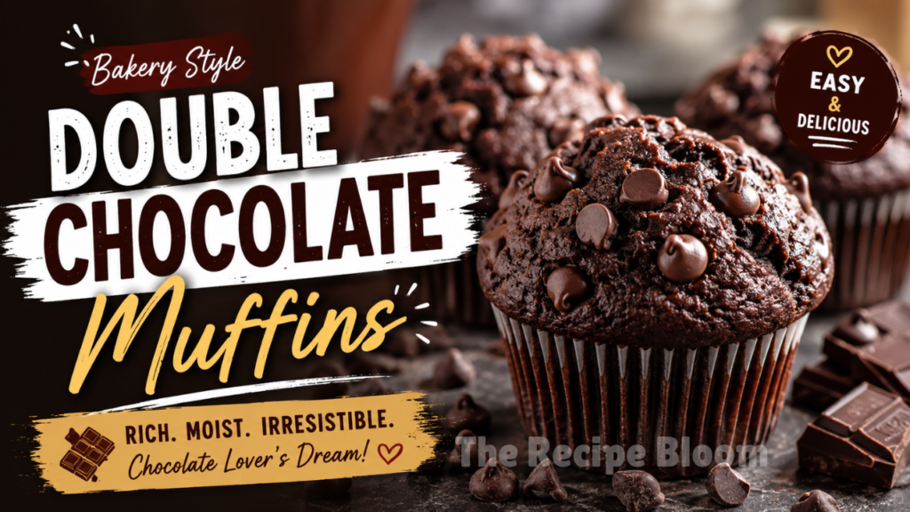 Double Chocolate Muffins