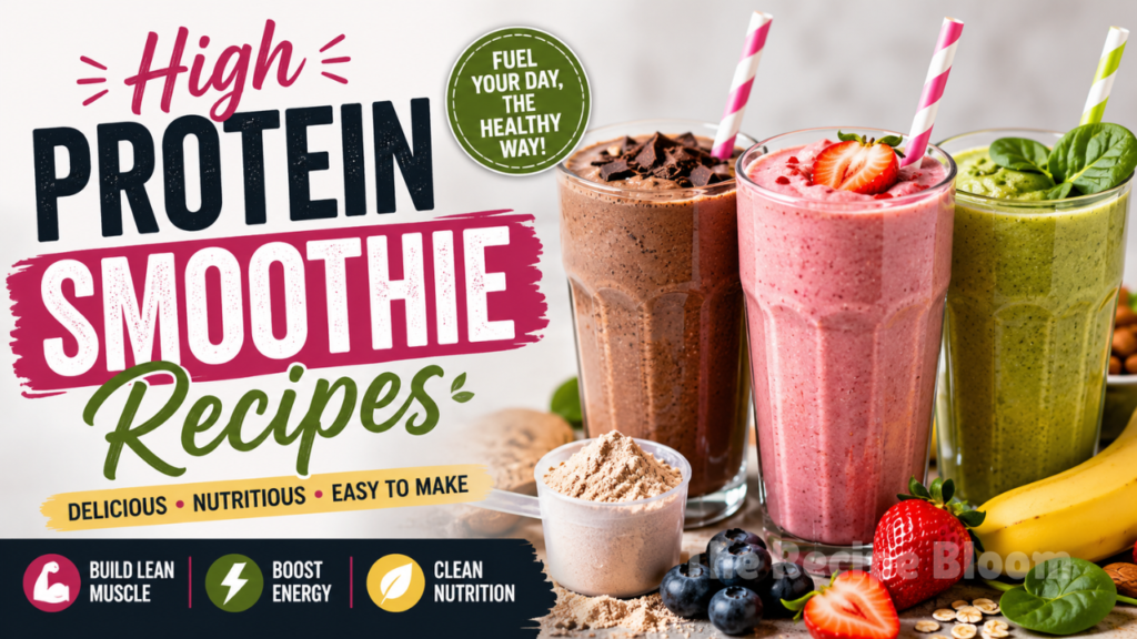 High Protein Smoothie Recipes