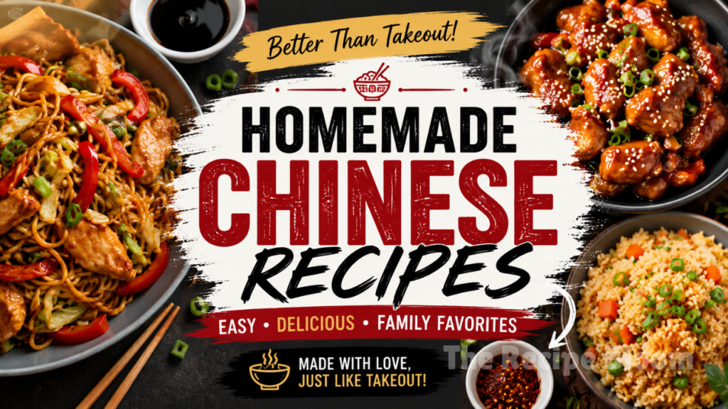 Homemade Chinese Recipes