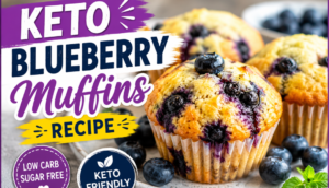 Keto Blueberry Muffins Recipe
