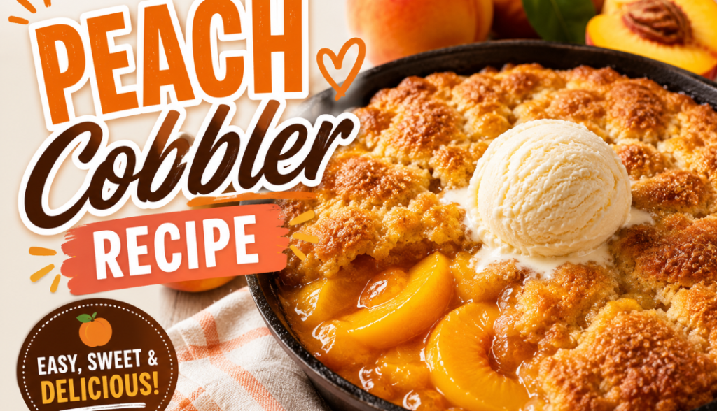 Peach Cobbler Recipe