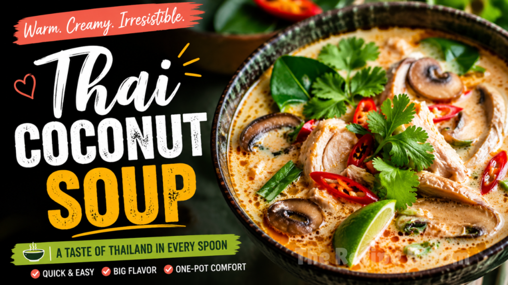 Thai coconut soup