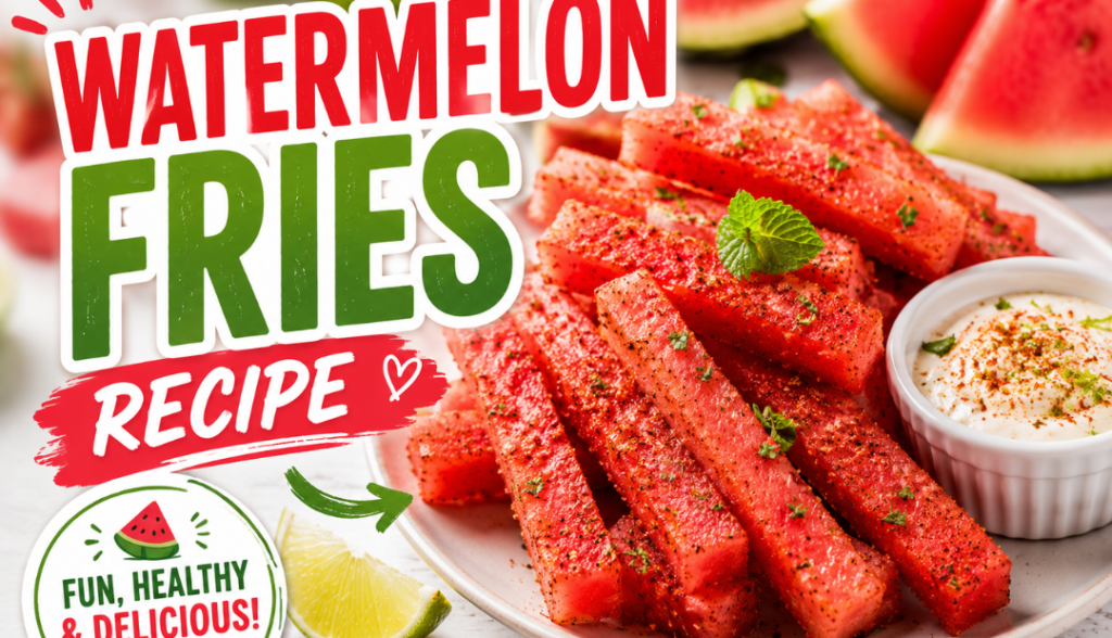 Watermelon Fries Recipe
