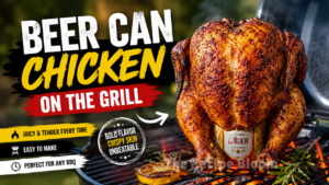 beer can chicken on the grill