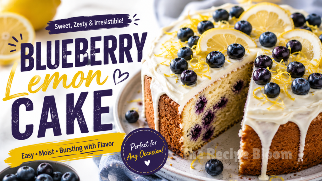 blueberry lemon cake