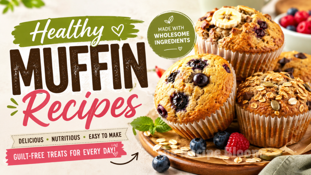 healthy muffin recipes