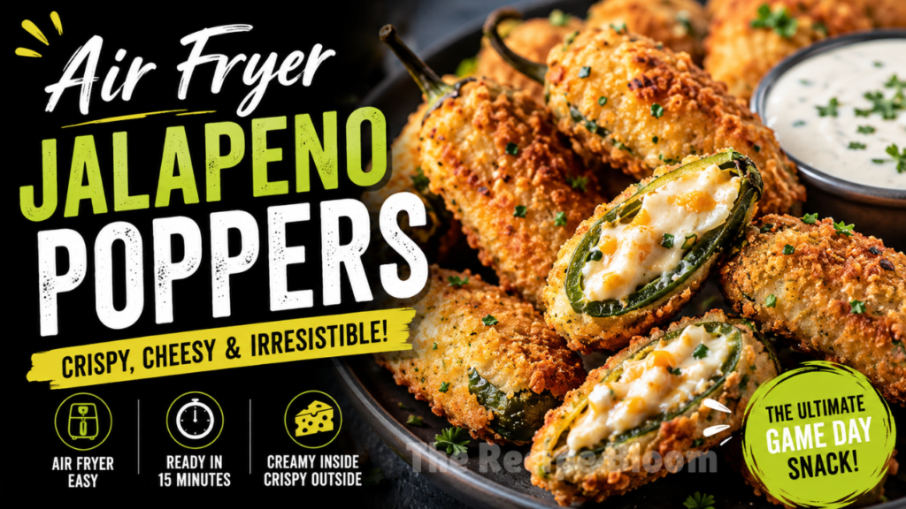 Air Fryer Jalapeno Poppers