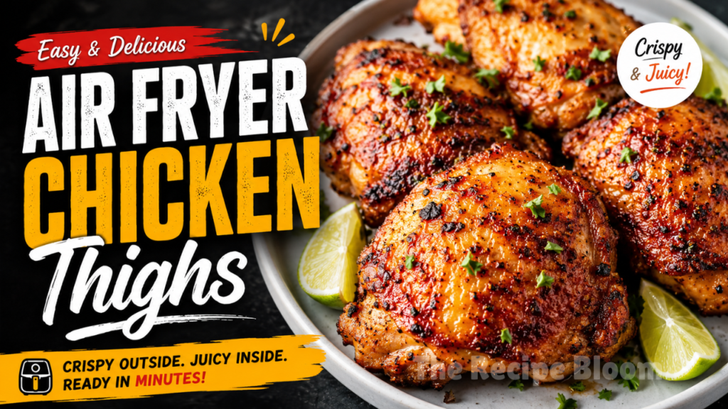 Air fryer chicken thighs