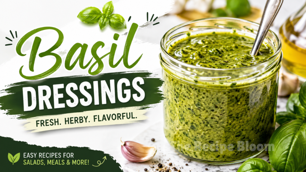 Basil Dressings