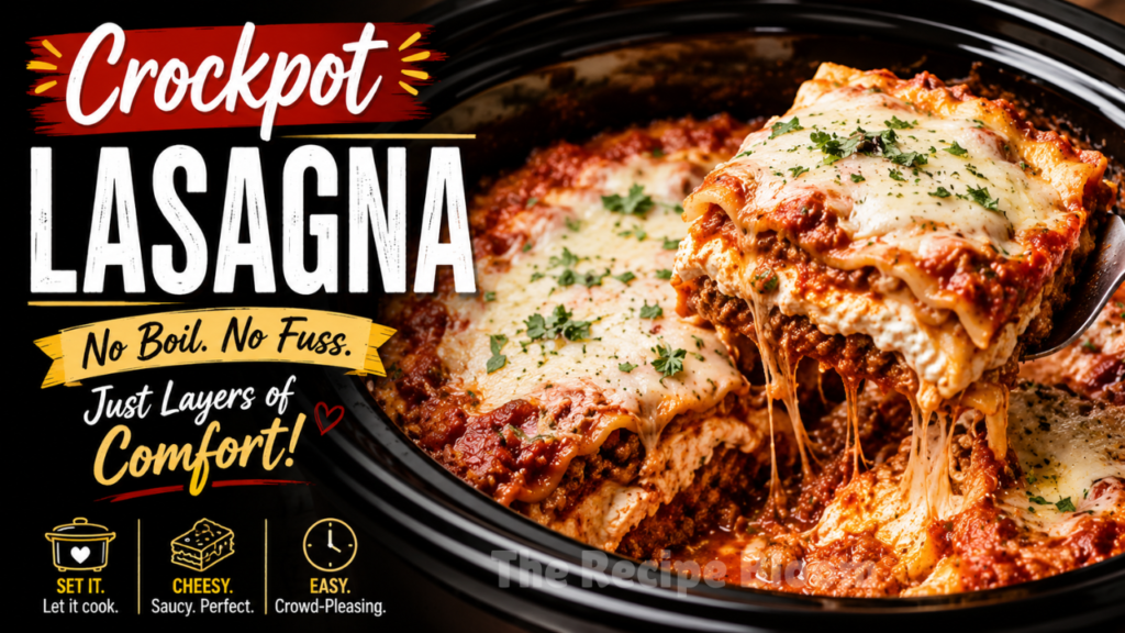Crockpot Lasagna