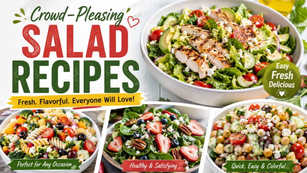 Crowd-Pleasing Salad Recipes