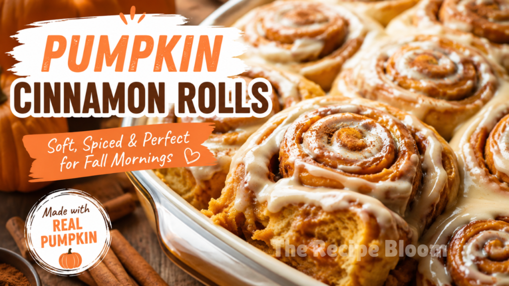 Pumpkin Cinnamon Rolls