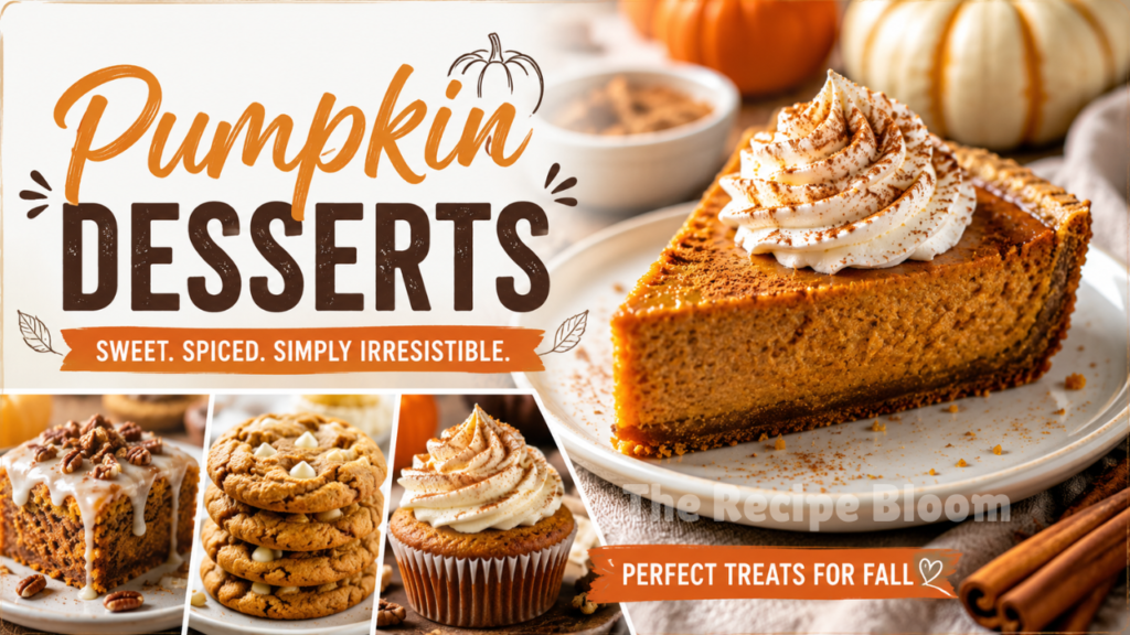 Pumpkin Desserts