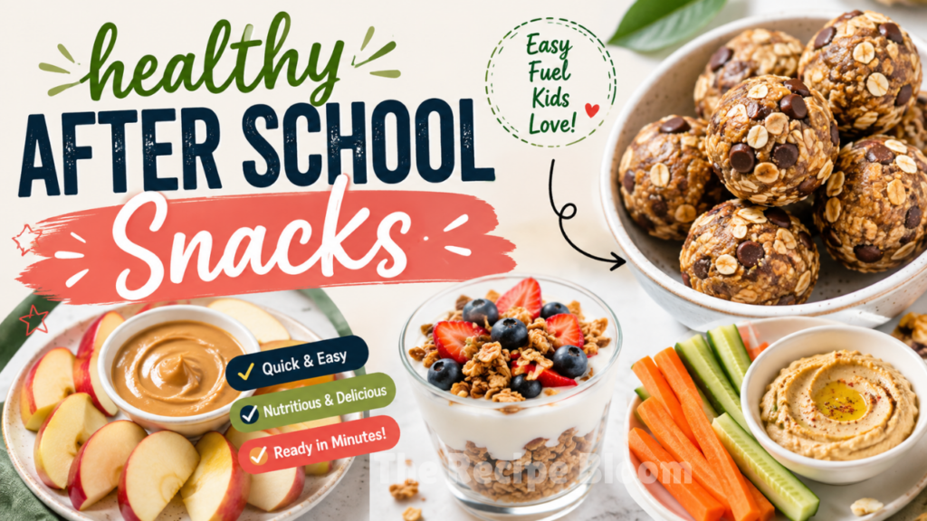 healthy after school snacks