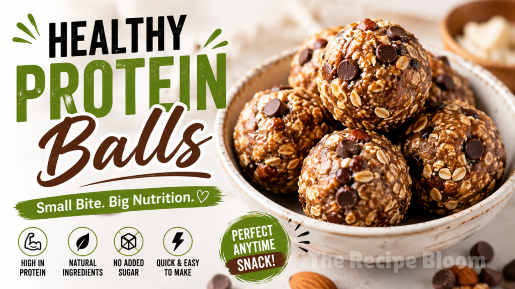 healthy protein balls