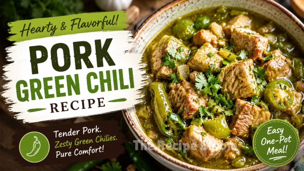 pork green chili recipe