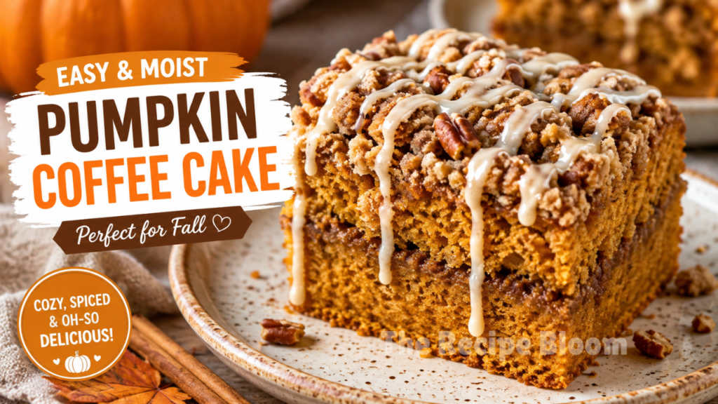 pumpkin coffee cake