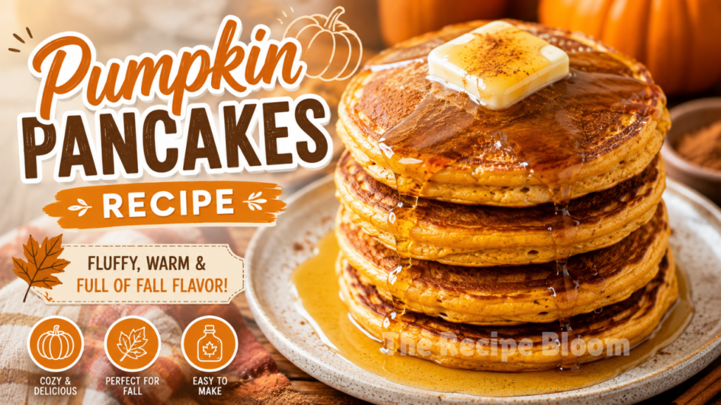 pumpkin pancakes recipe