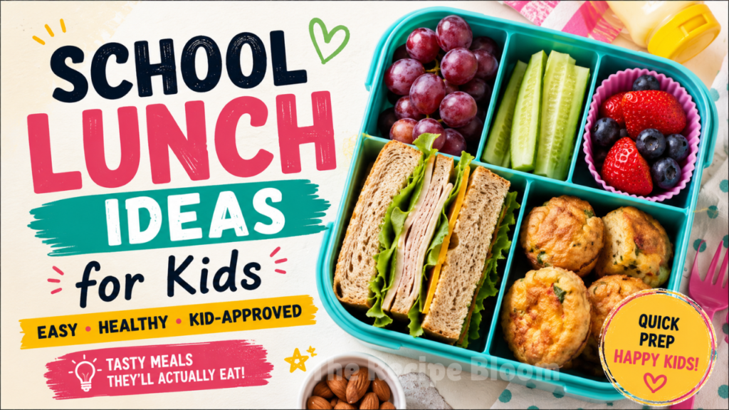 school lunch ideas for kids