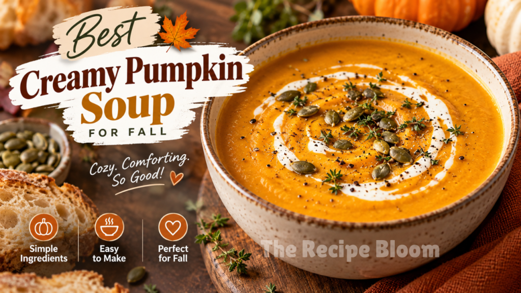 Best Creamy Pumpkin Soup for Fall
