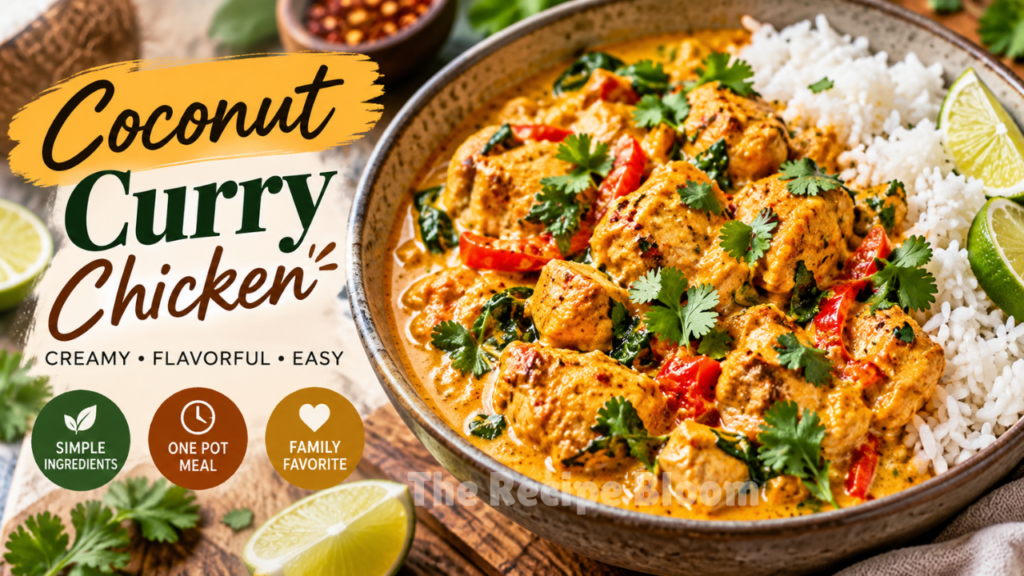 coconut curry chicken