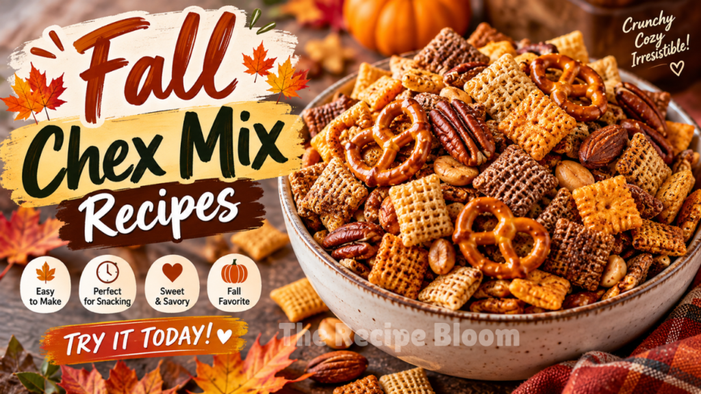 fall chex mix recipes
