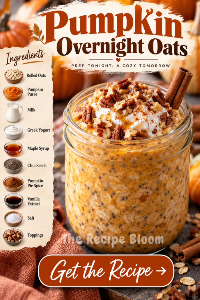 pumpkin overnight oats