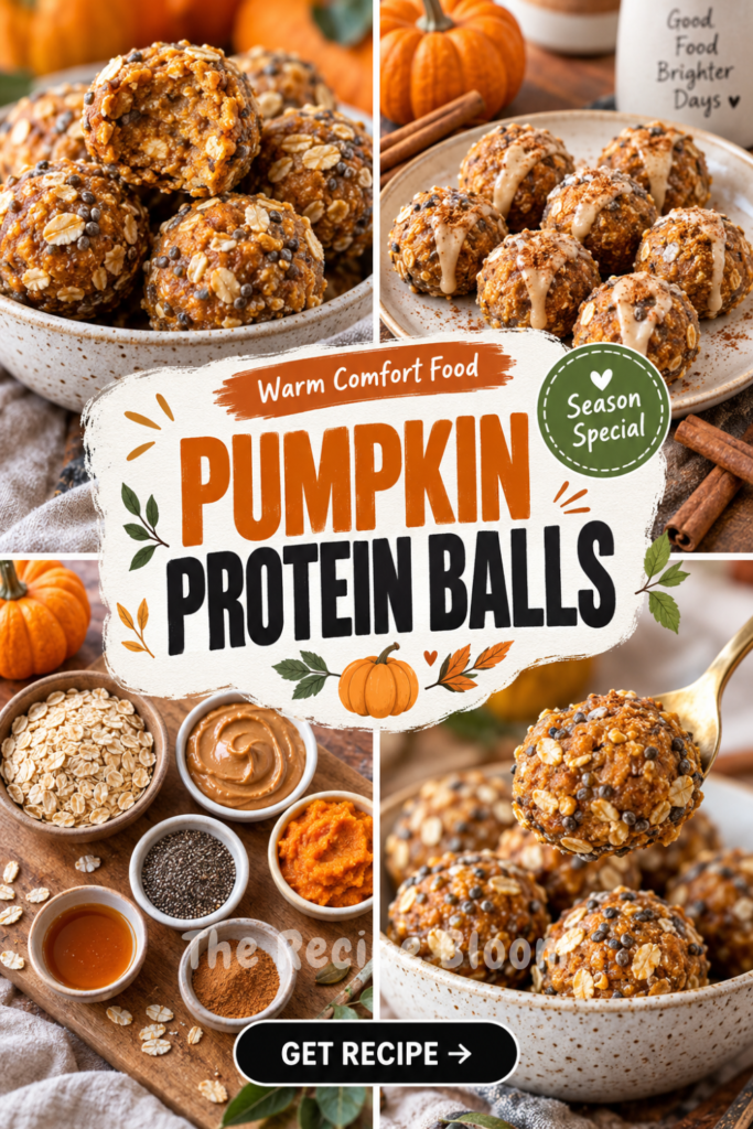 pumpkin protein balls