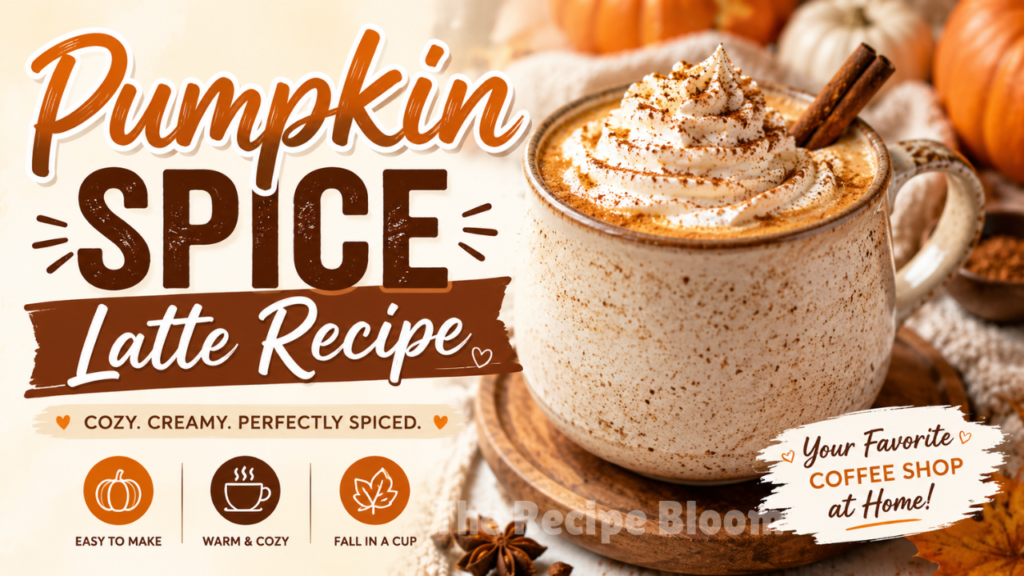pumpkin spice latte recipe