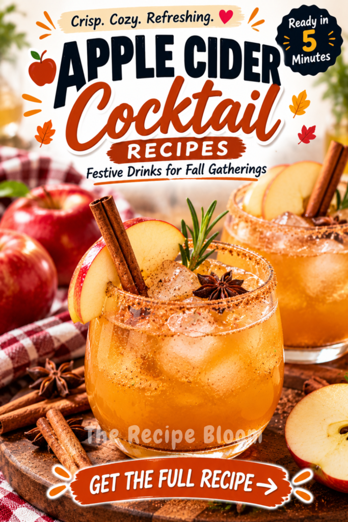 apple cider cocktail